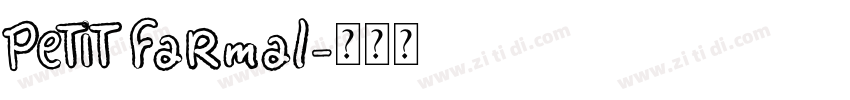 petit farmal字体转换